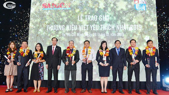 HIM LAM LAND NHẬN GIẢI 'THƯƠNG HIỆU VIỆT YÊU THÍCH NHẤT 2019'