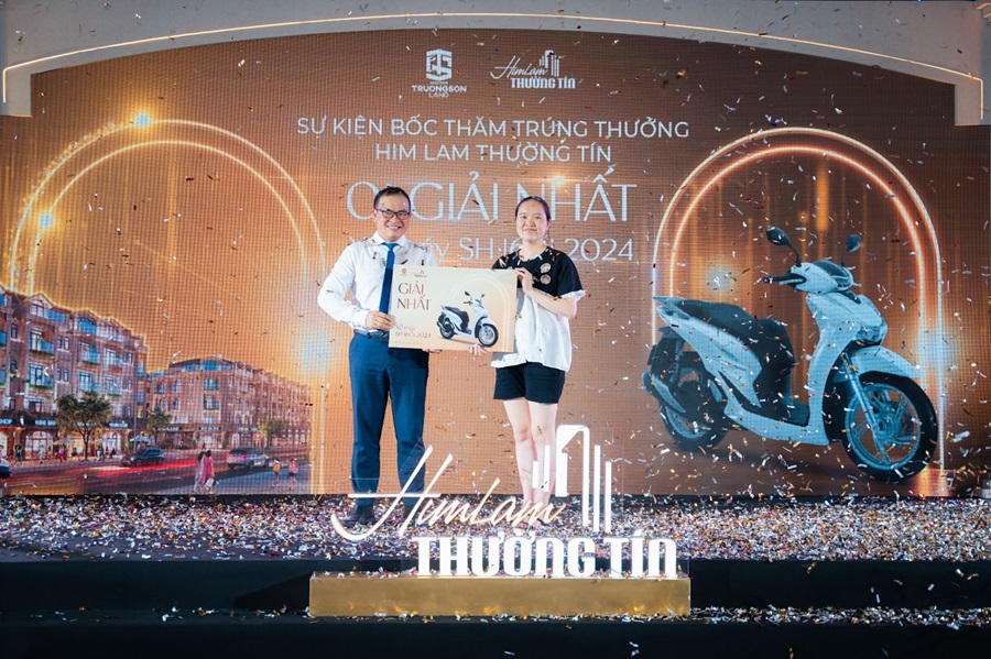 Exciting event of lucky draw for Him Lam Thuong Tin