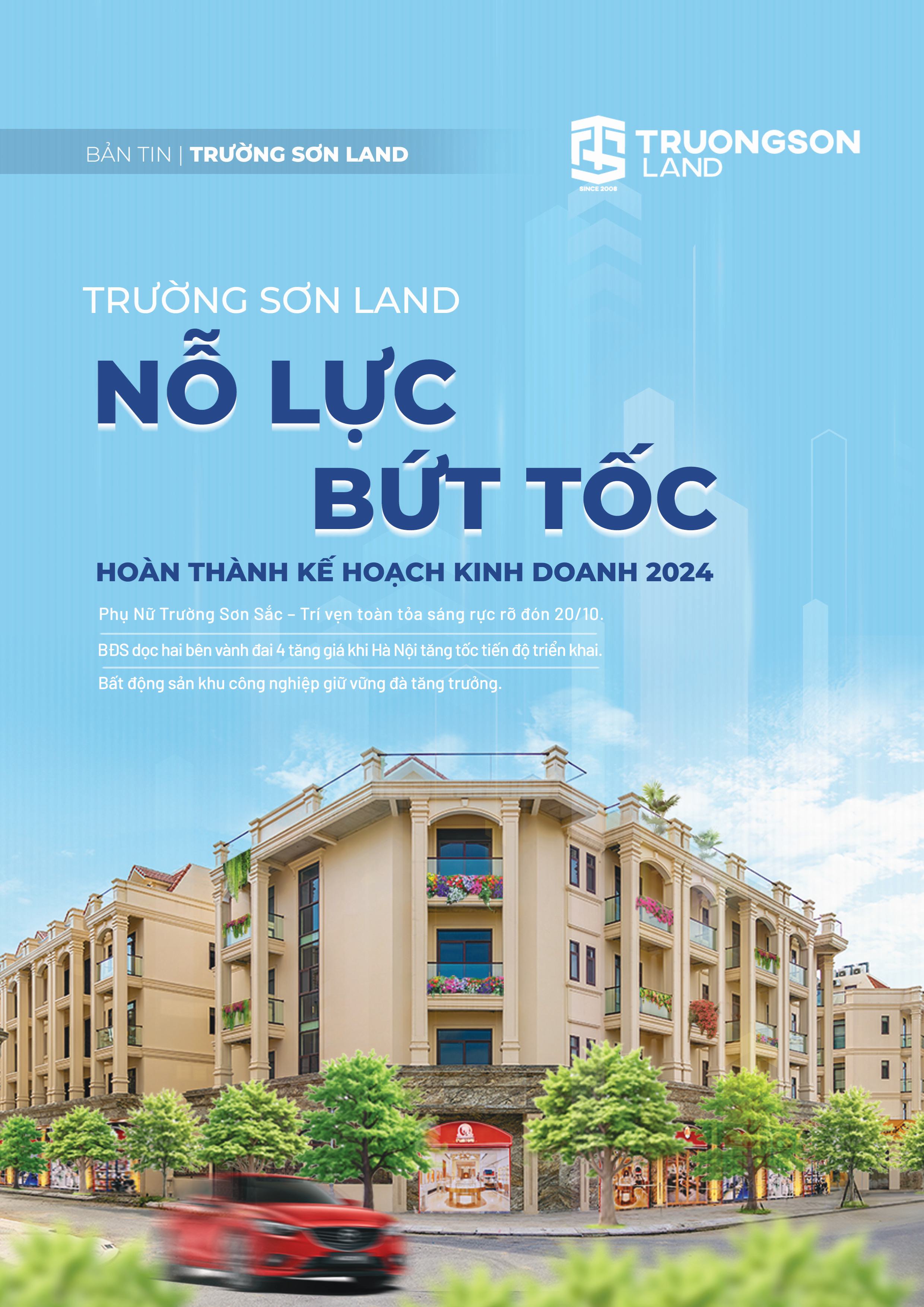 BẢN TIN TRƯỜNG SƠN LAND THÁNG 10/2024