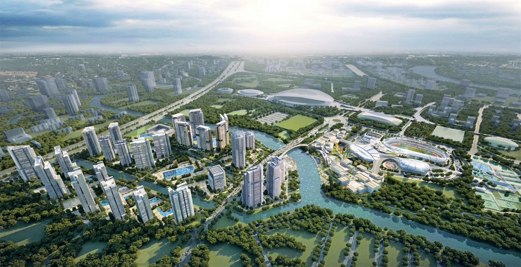 KEPPEL LAND ĐỘNG THỔ DỰ ÁN KHU ĐÔ THỊ THỂ THAO SAIGON SPORT CITY