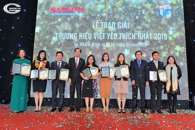 HIM LAM LAND NHẬN GIẢI 'THƯƠNG HIỆU VIỆT YÊU THÍCH NHẤT 2019'