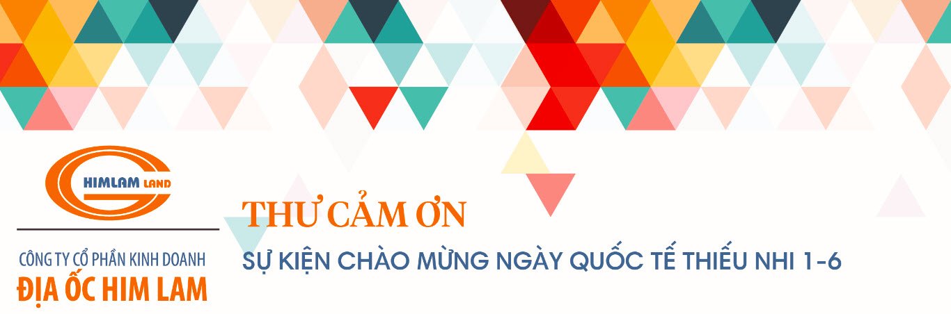 THƯ CẢM ƠN NHÀ TÀI TRỢ SỰ KIỆN CHÀO MỪNG NGÀY QUỐC TẾ THIẾU NHI 1 THÁNG 6