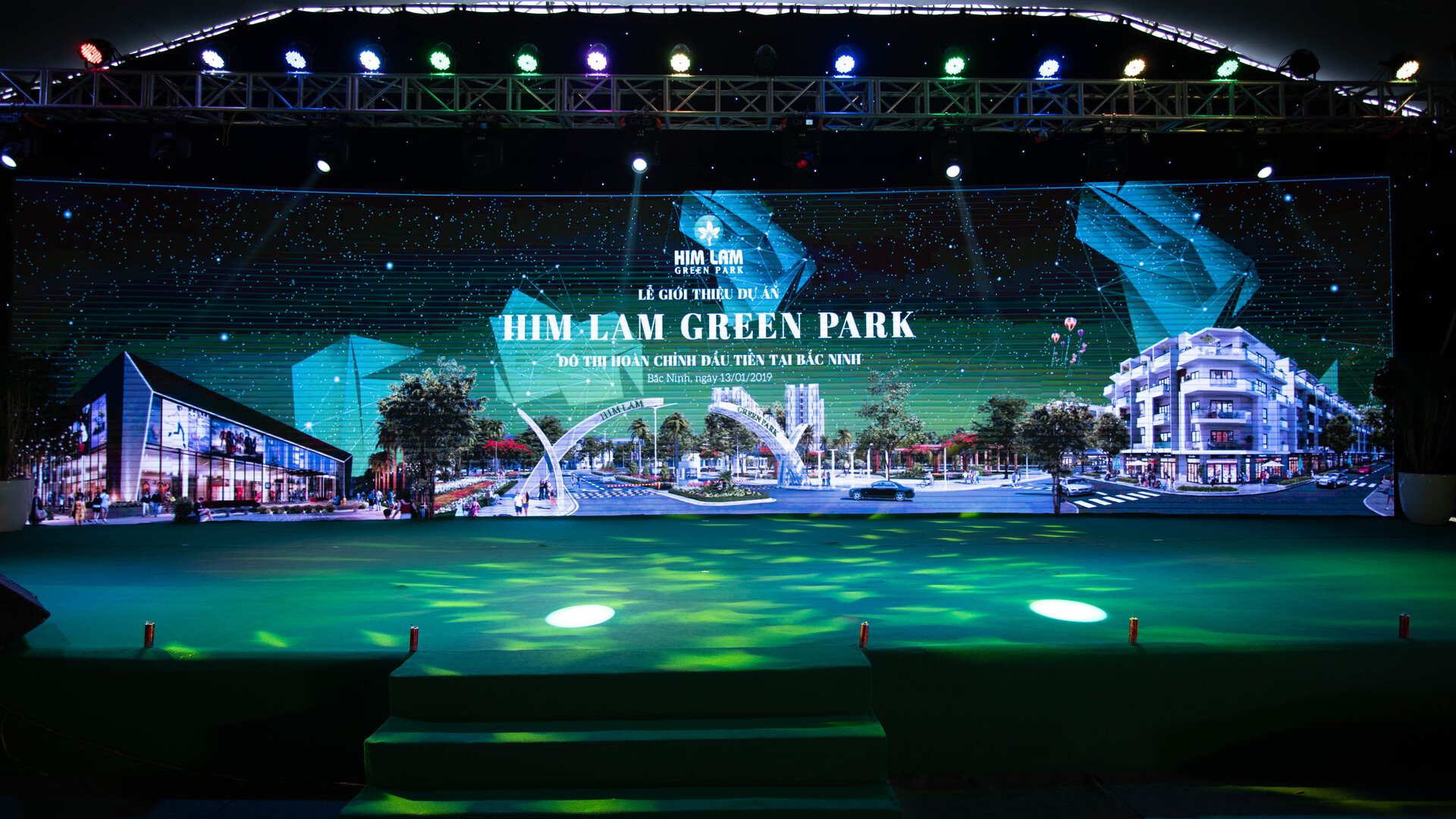 SỰ KIỆN MỞ BÁN DỰ ÁN HIM LAM GREEN PARK GIAI ĐOẠN 1