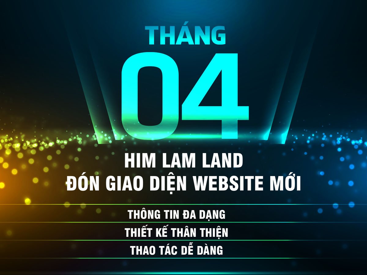 HIM LAM LAND UPGRADE WEBSITE INTERFACE AND FEATURES