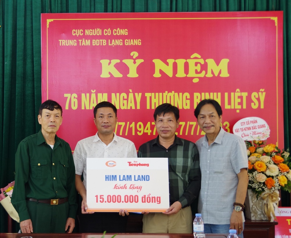 HIM LAM LAND LAN TỎA THÔNG ĐIỆP UỐNG NƯỚC NHỚ NGUỒN